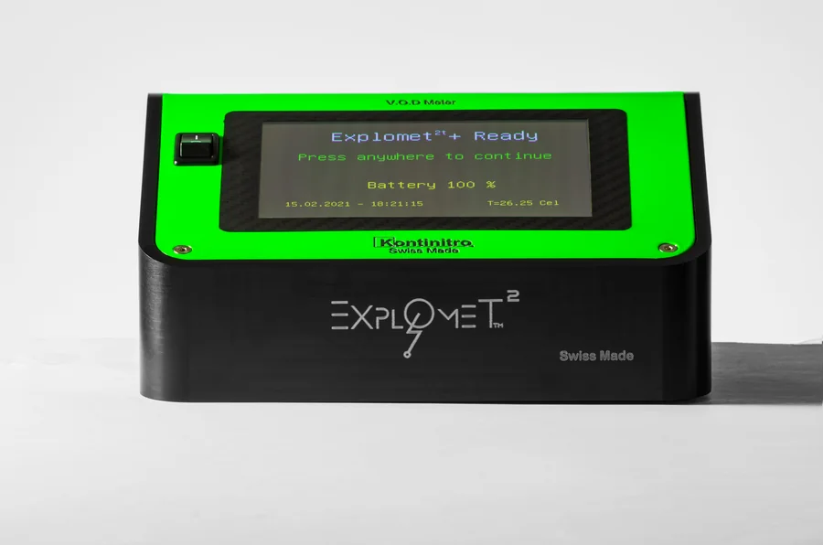 Explomet 2T+ laboratory V.O.D measurement instrument